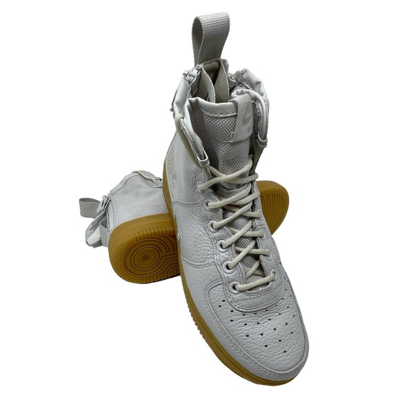 Nike Special Field Air Force 1 Mid Women's Sz 6 Vast Gray Leather 1373:L.3.3 - Picture 7 of 12